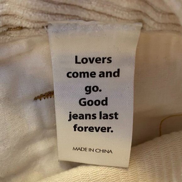 Pacsun Women's Corduroy Mom Jeans Size 24 High-Waisted Straight Fit - Picture 9 of 14